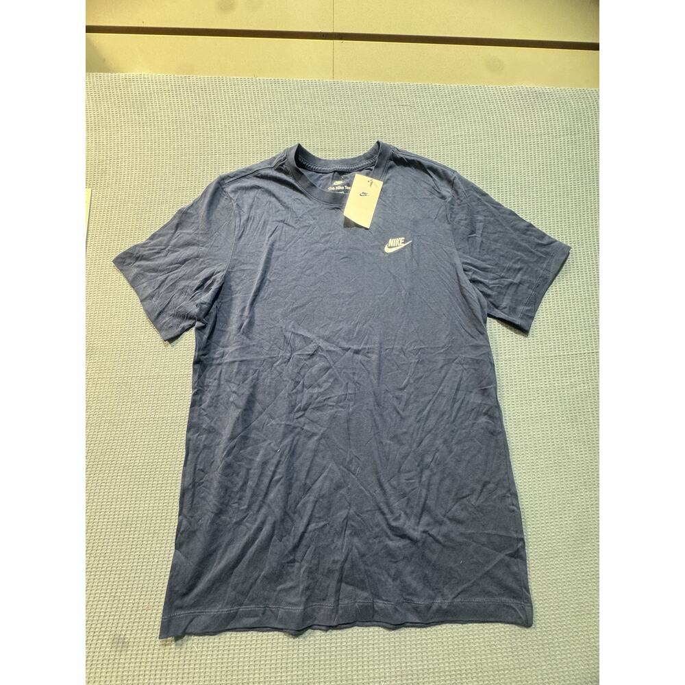 NIKE Men Black Tee Sz L TALL‎ Brand New